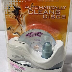 CleanDr. Series Motorized Game Disc Cleaner Rare Vintage New